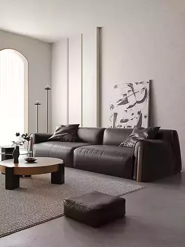 Medieval living room 3D model