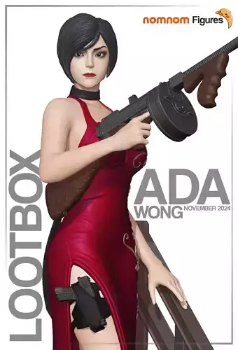 Ada Wong - Resident Evil 3D print model