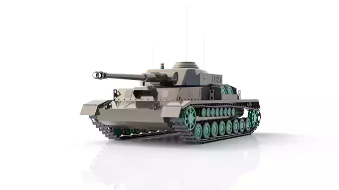 German Tank Panzerkampfwagen IV