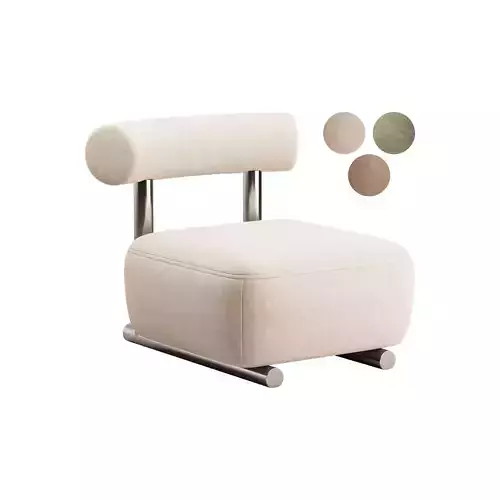 Modish Solid Color Foam Side Chair