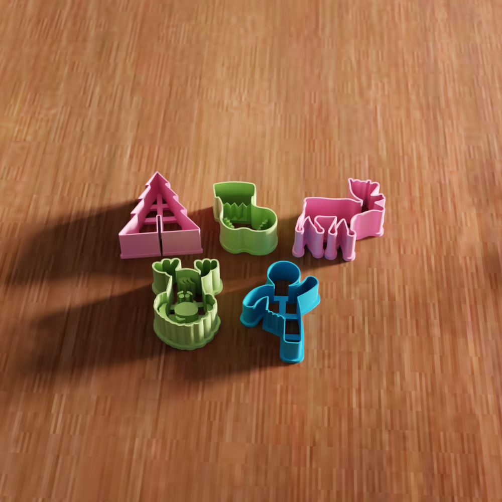 Cookie Cutter Set - 220 3D print model_2