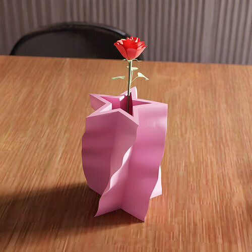 Star Shaped Vase - 209 3D print model