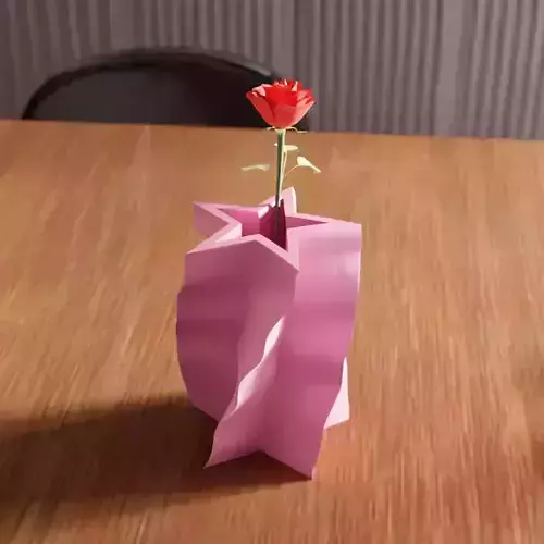 Star Shaped Vase - 209 3D print model