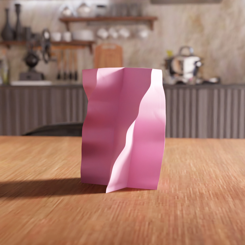 Star Shaped Vase - 209 3D print model_2