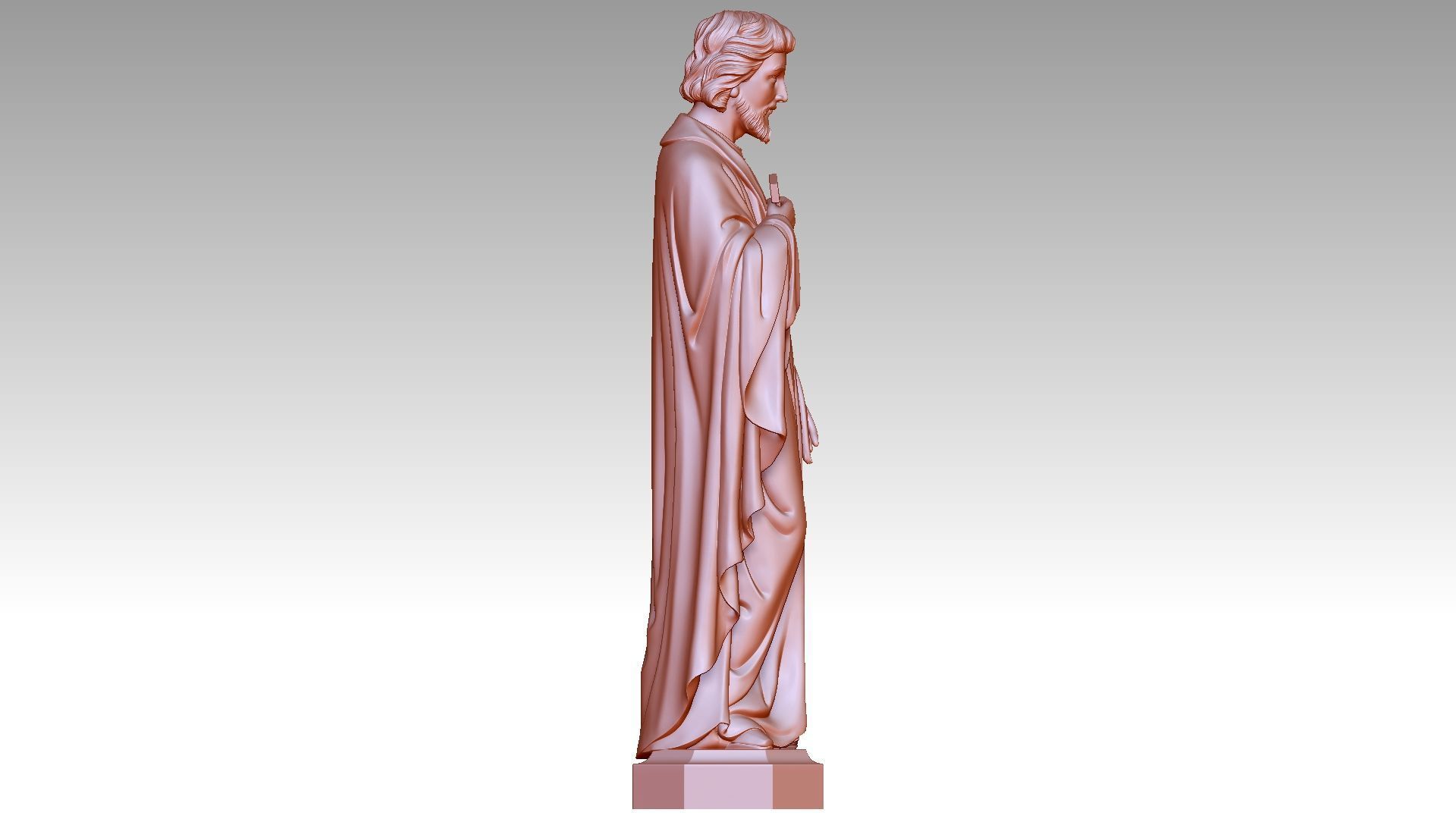 Saint Joseph  3D print model_6