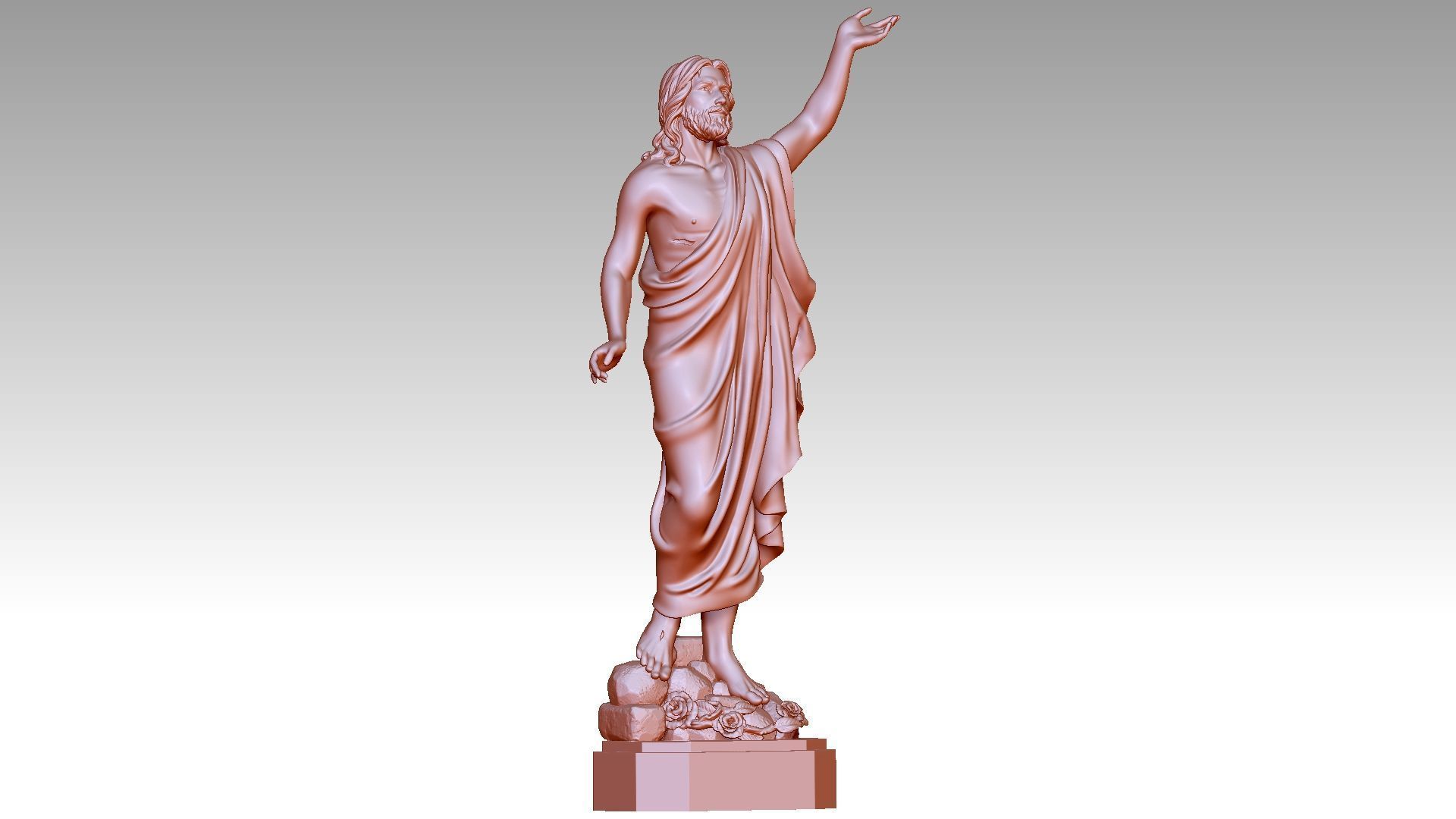 Resurrection of Jesus 3D print model_7