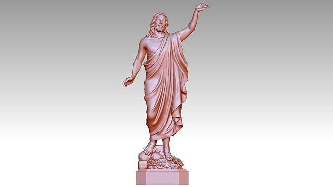 Resurrection of Jesus 3D print model