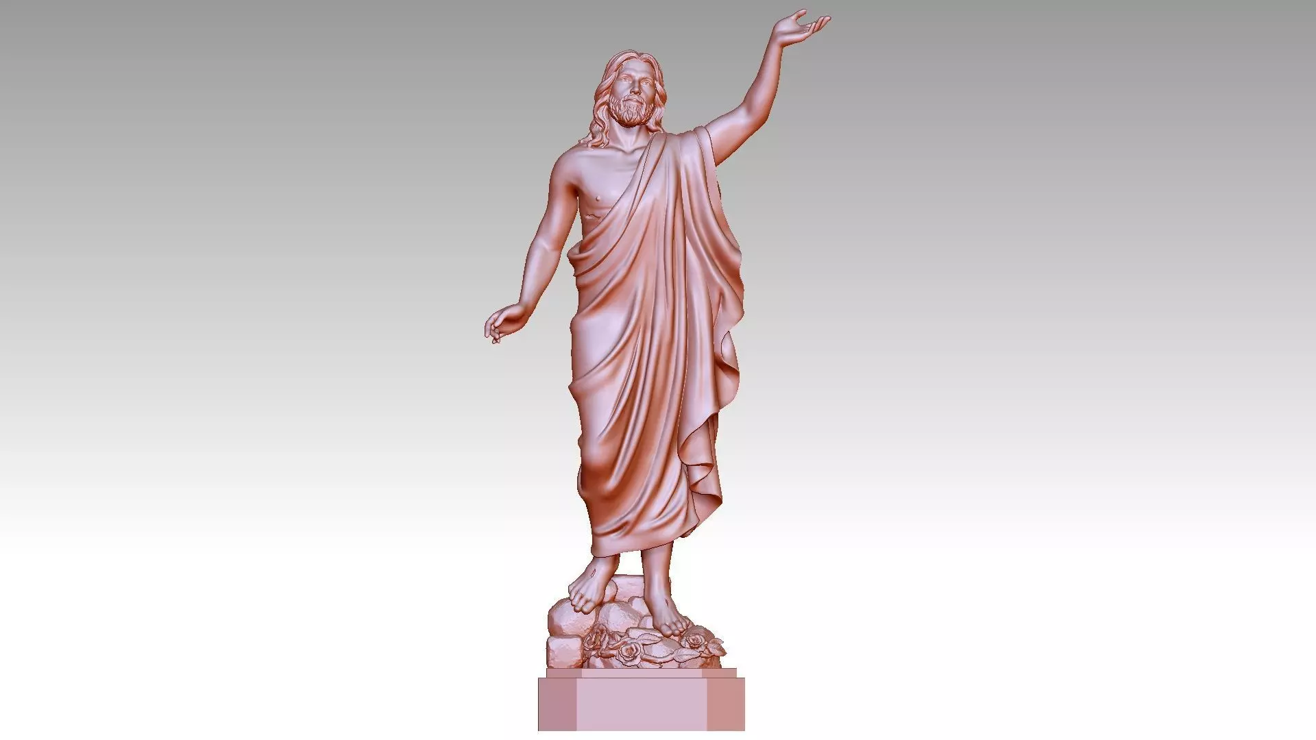 Resurrection of Jesus 3D print model_0