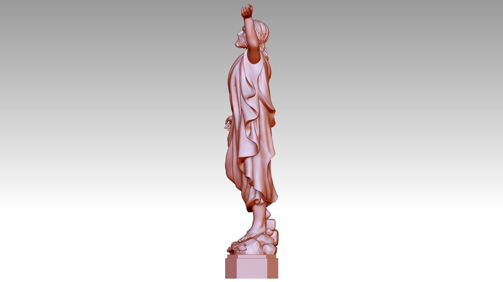 Resurrection of Jesus 3D print model_2