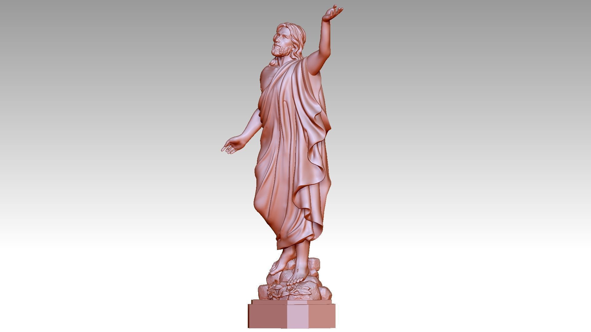 Resurrection of Jesus 3D print model_1