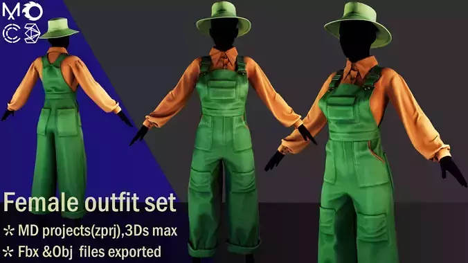 Female outfit set