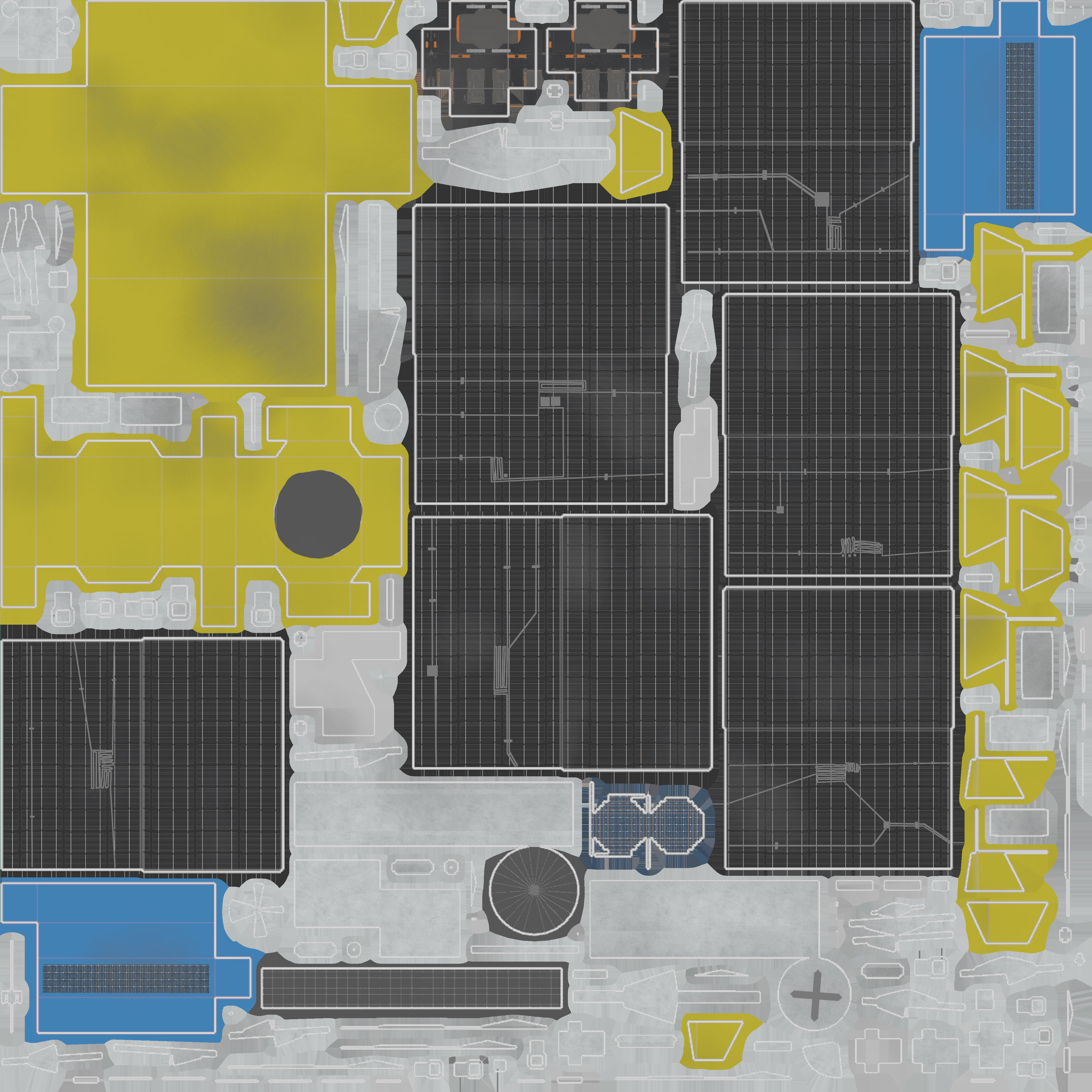 Stardust NExT spacecraft Low-poly 3D model_7