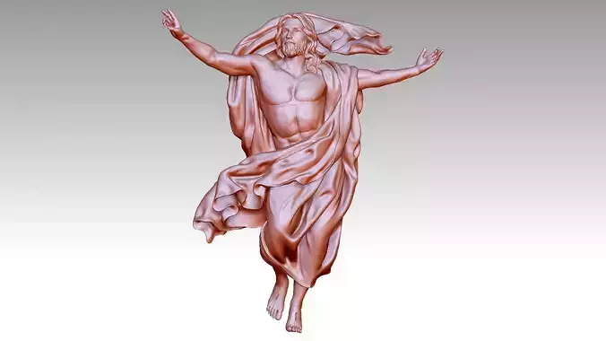 The Ascension of Jesus Christ 3D print model