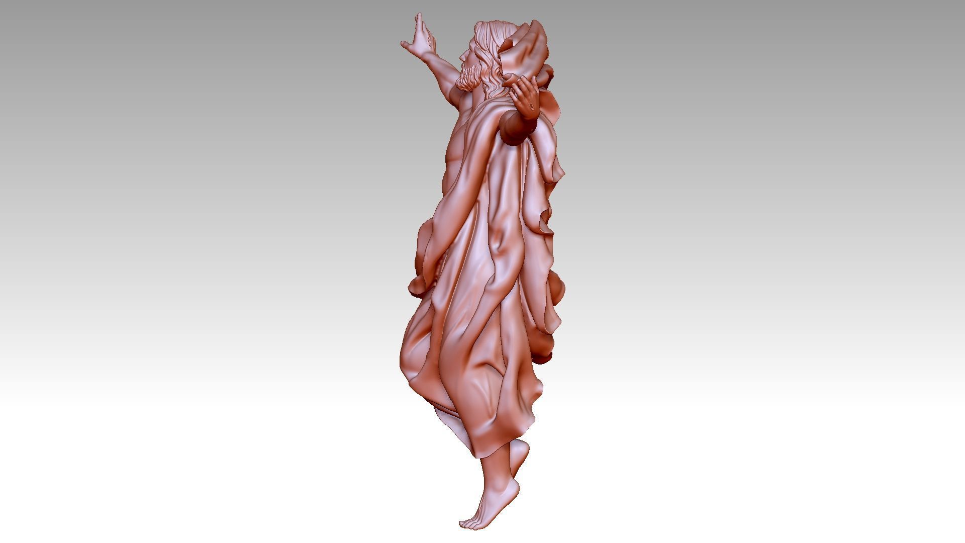 The Ascension of Jesus Christ 3D print model_2