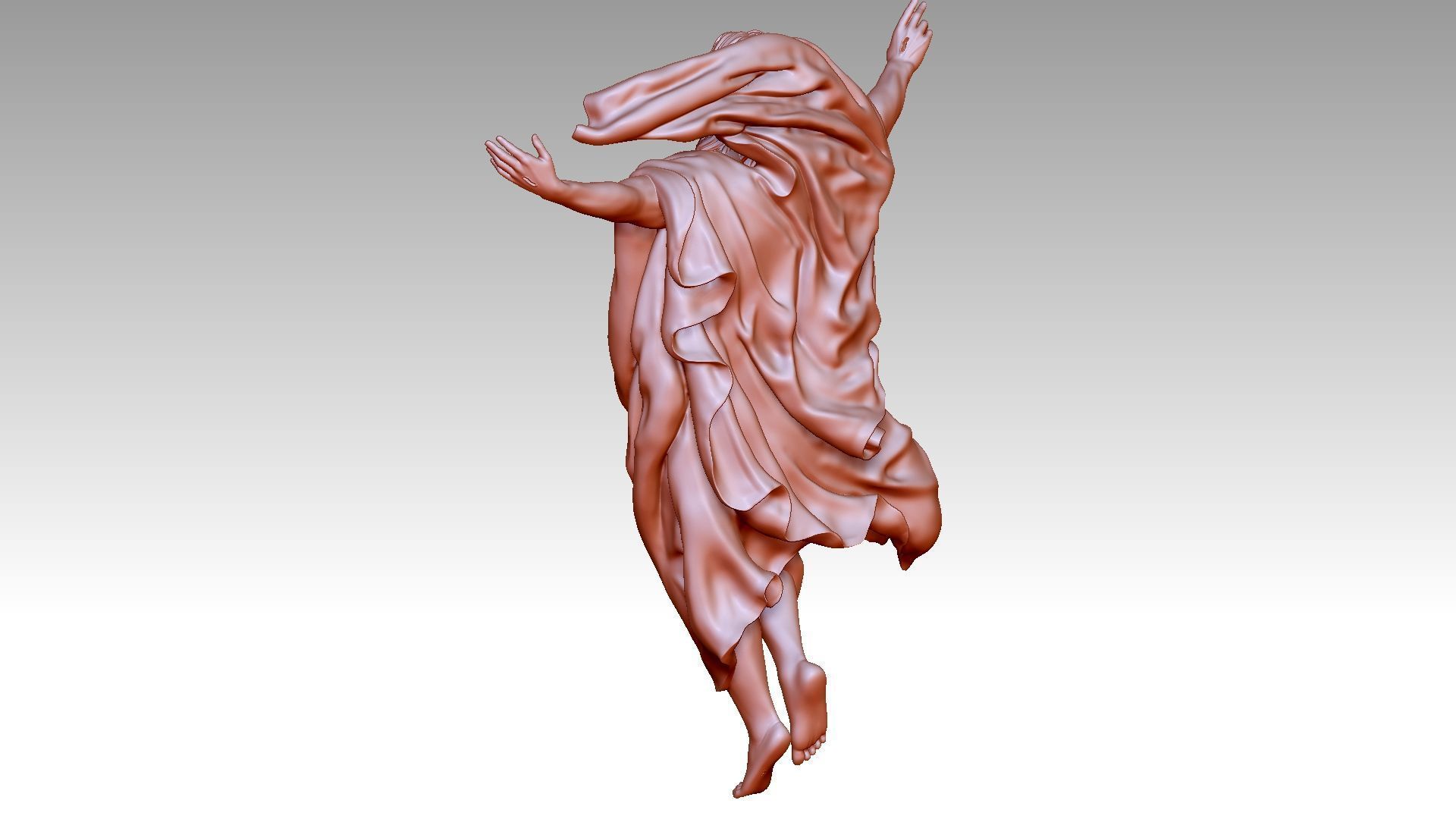 The Ascension of Jesus Christ 3D print model_3