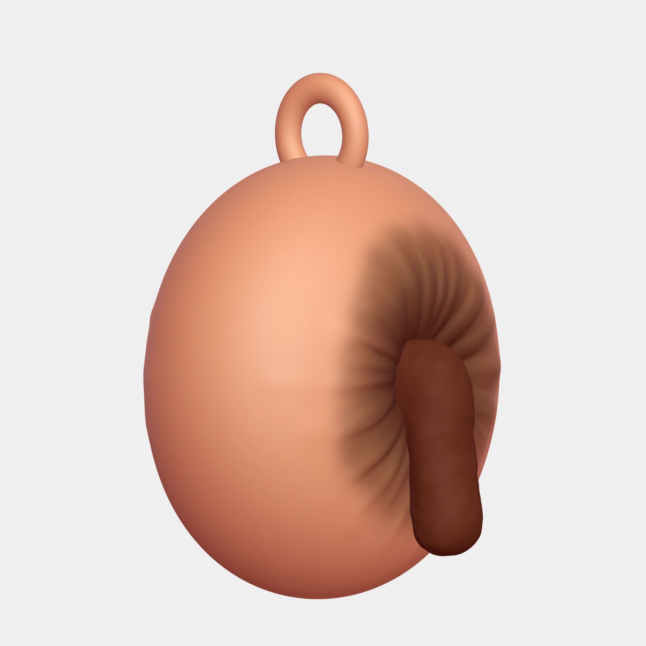 Xmas Bumhole Set Ornament 3D print model_2