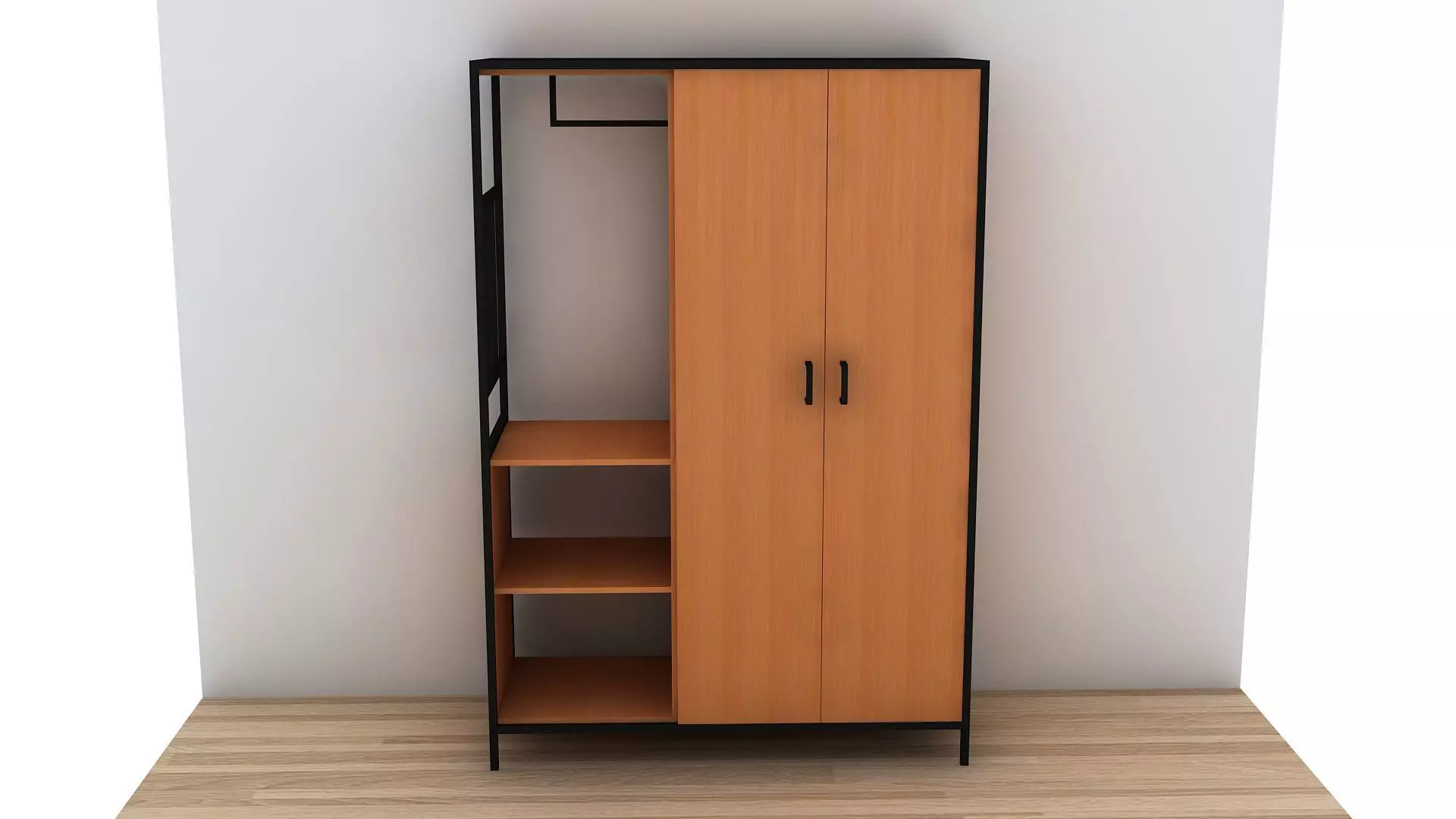 Closet 3D model_0