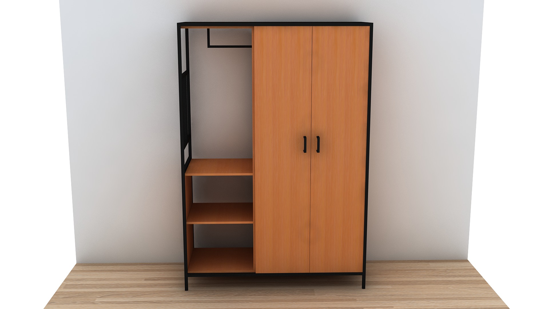 Closet 3D model_1