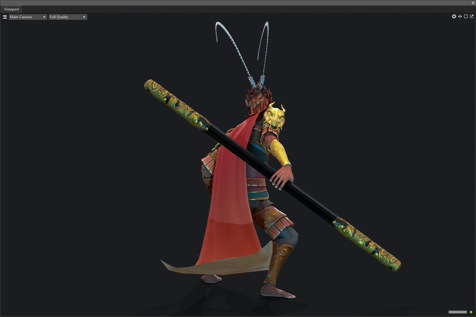 Sun Wukong Low-poly 3D model_26