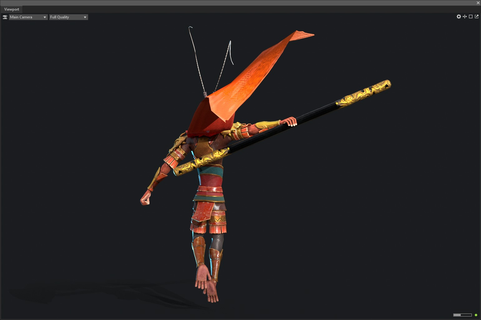 Sun Wukong Low-poly 3D model_33