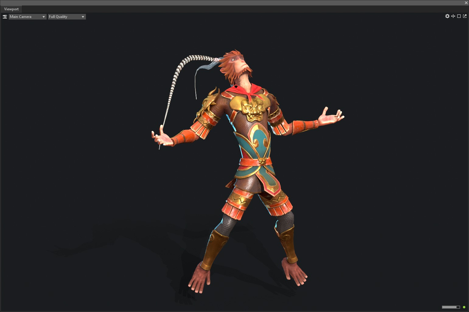 Sun Wukong Low-poly 3D model_35