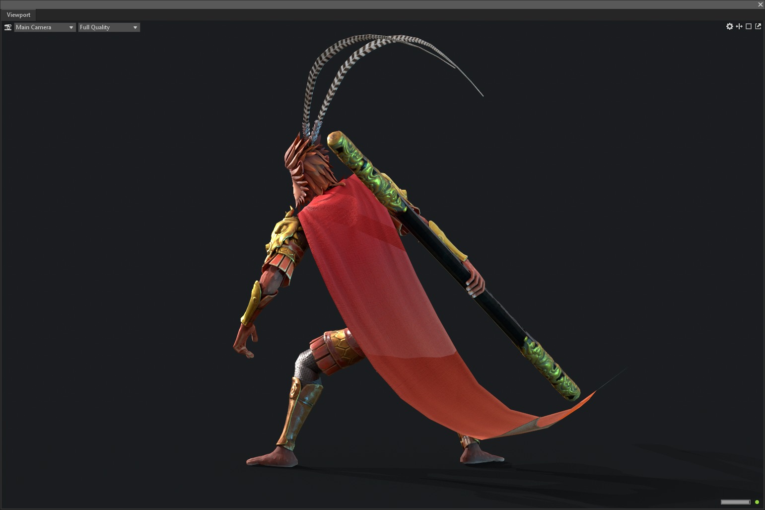 Sun Wukong Low-poly 3D model_25