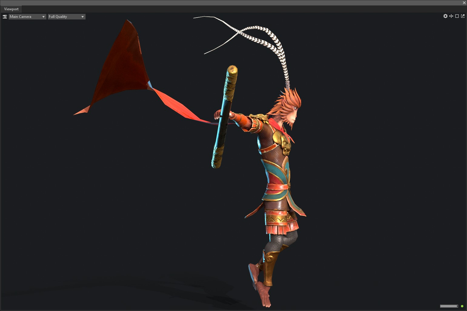 Sun Wukong Low-poly 3D model_34