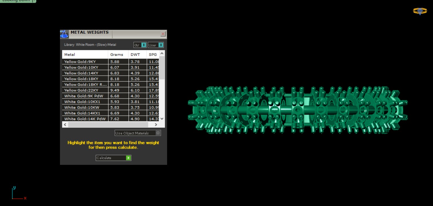 round italian ring  3D print model_10
