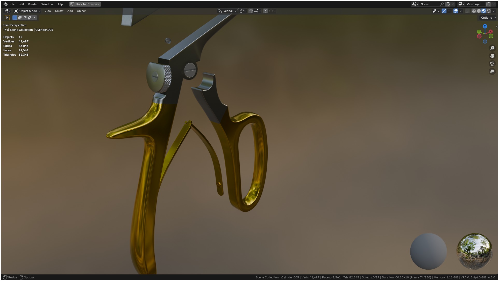 Tischler Standard Straight Biopsy Punch 3D model_58