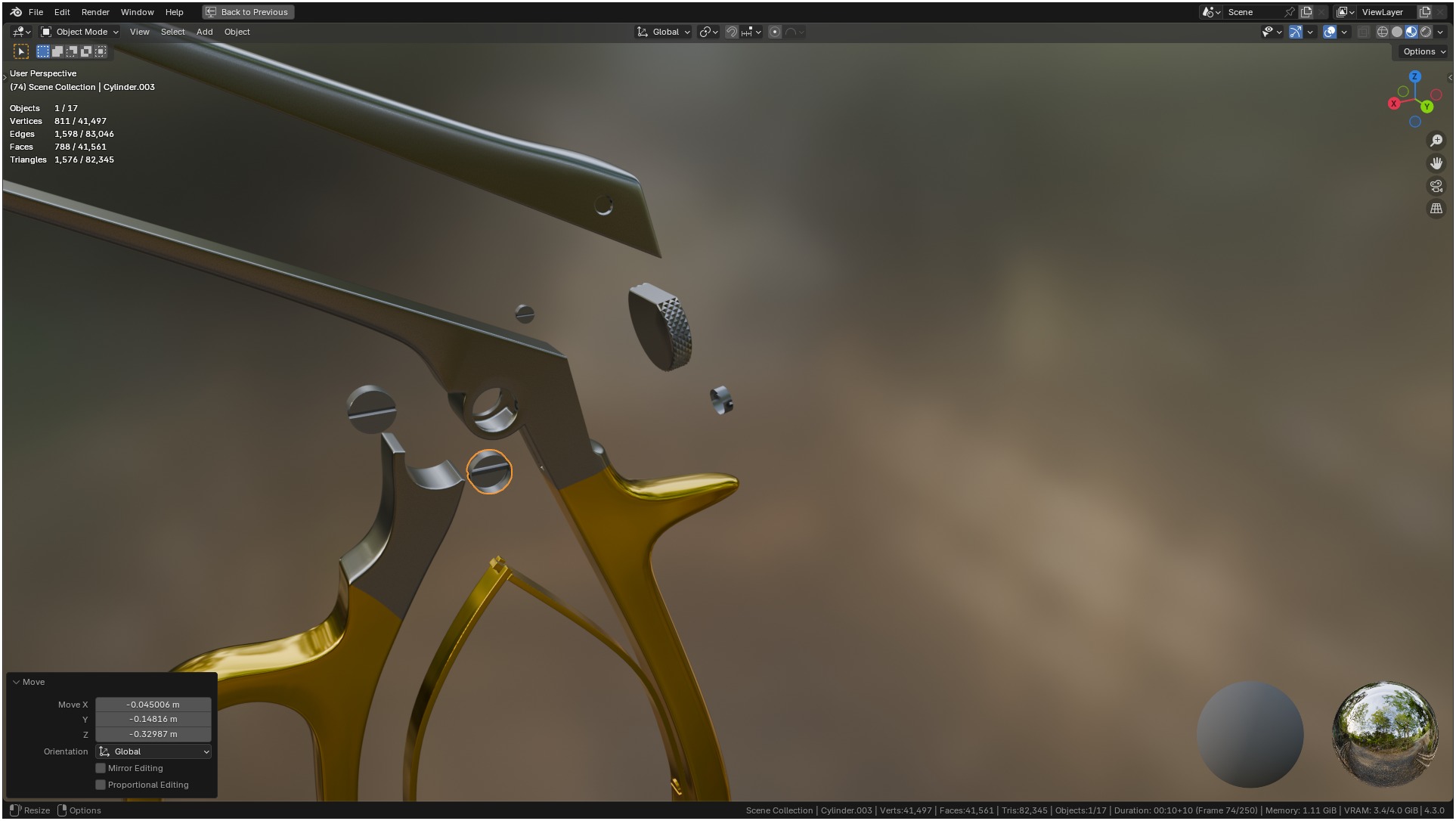 Tischler Standard Straight Biopsy Punch 3D model_62