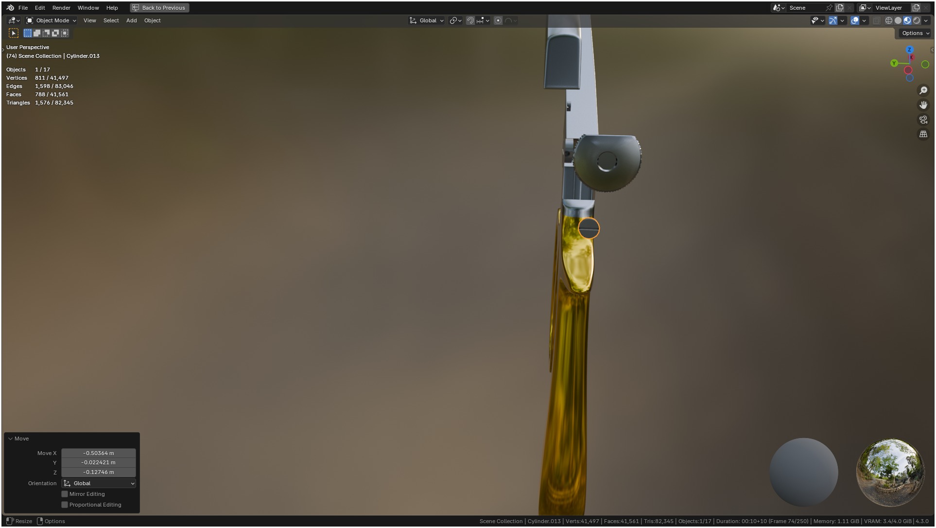 Tischler Standard Straight Biopsy Punch 3D model_61