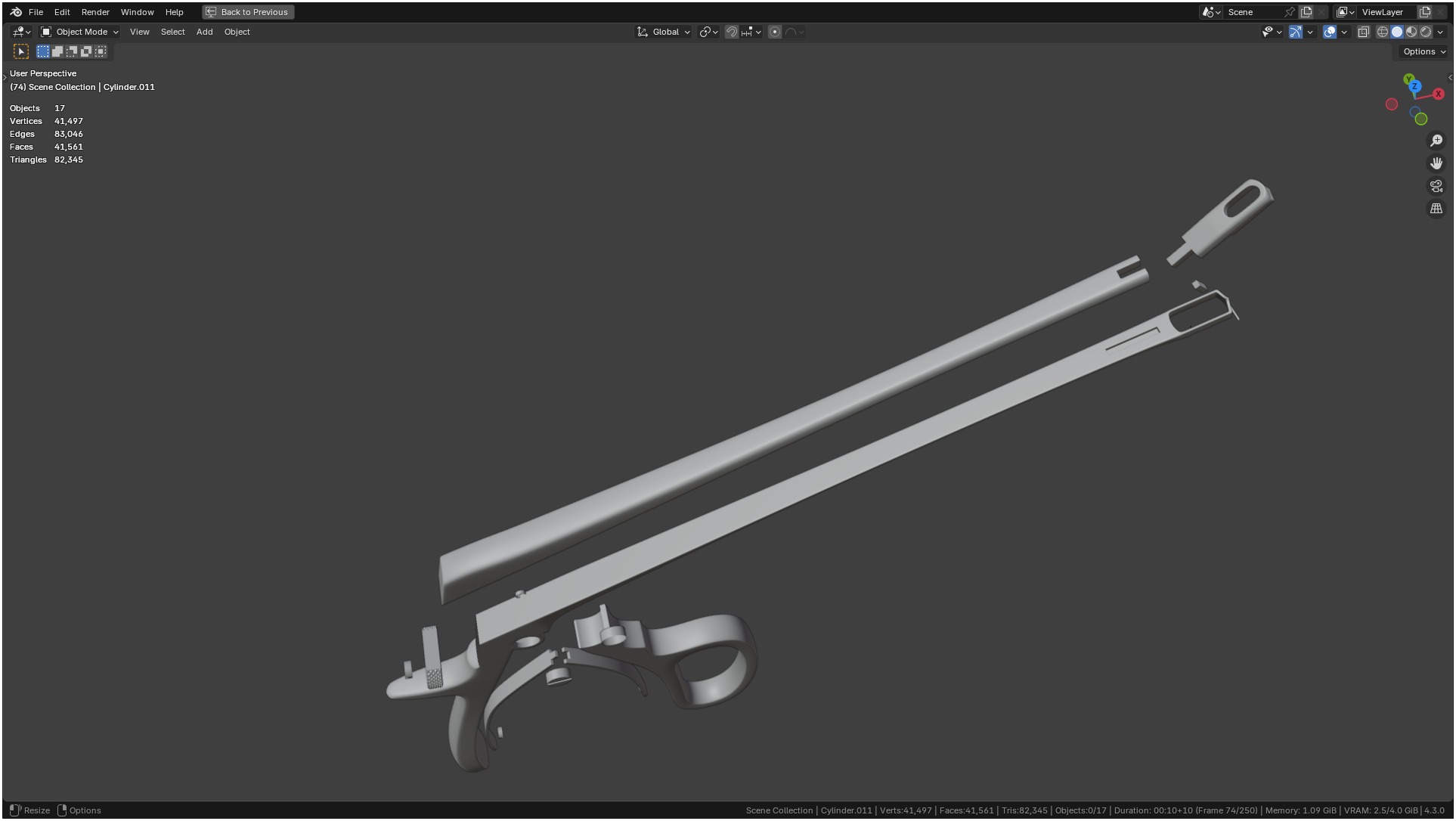 Tischler Standard Straight Biopsy Punch 3D model_71