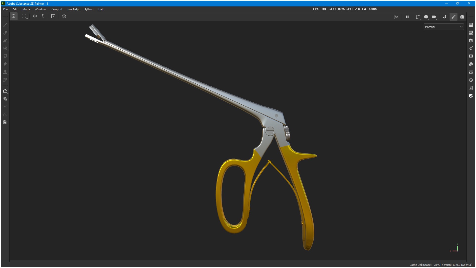 Tischler Standard Straight Biopsy Punch 3D model_3