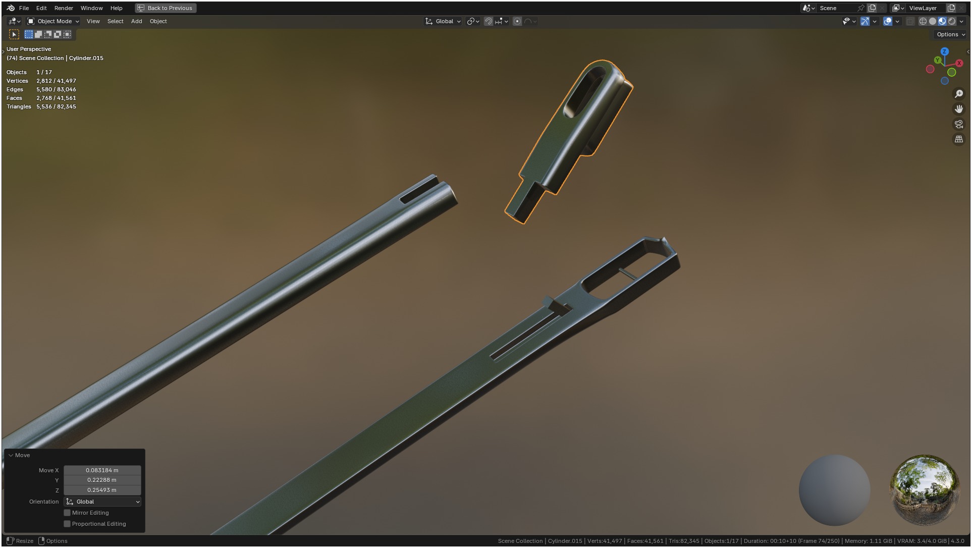 Tischler Standard Straight Biopsy Punch 3D model_55