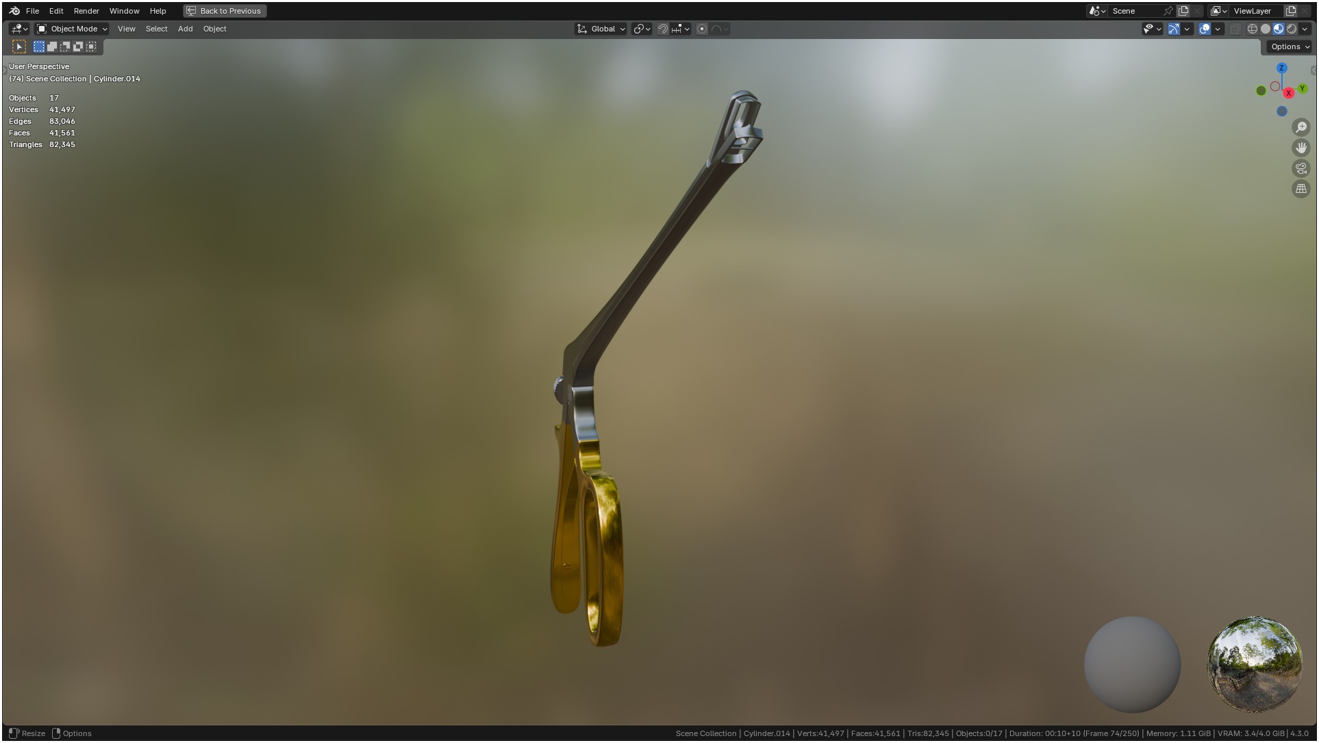 Tischler Standard Straight Biopsy Punch 3D model_46