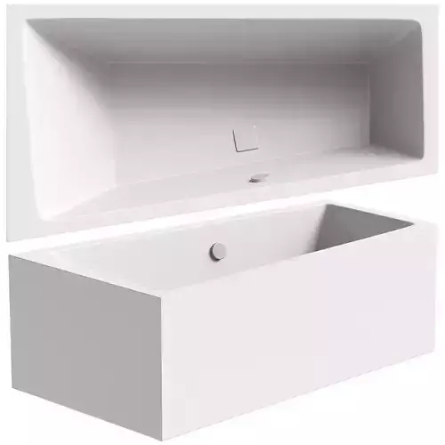 Corner acrylic bathtub Vagnerplas