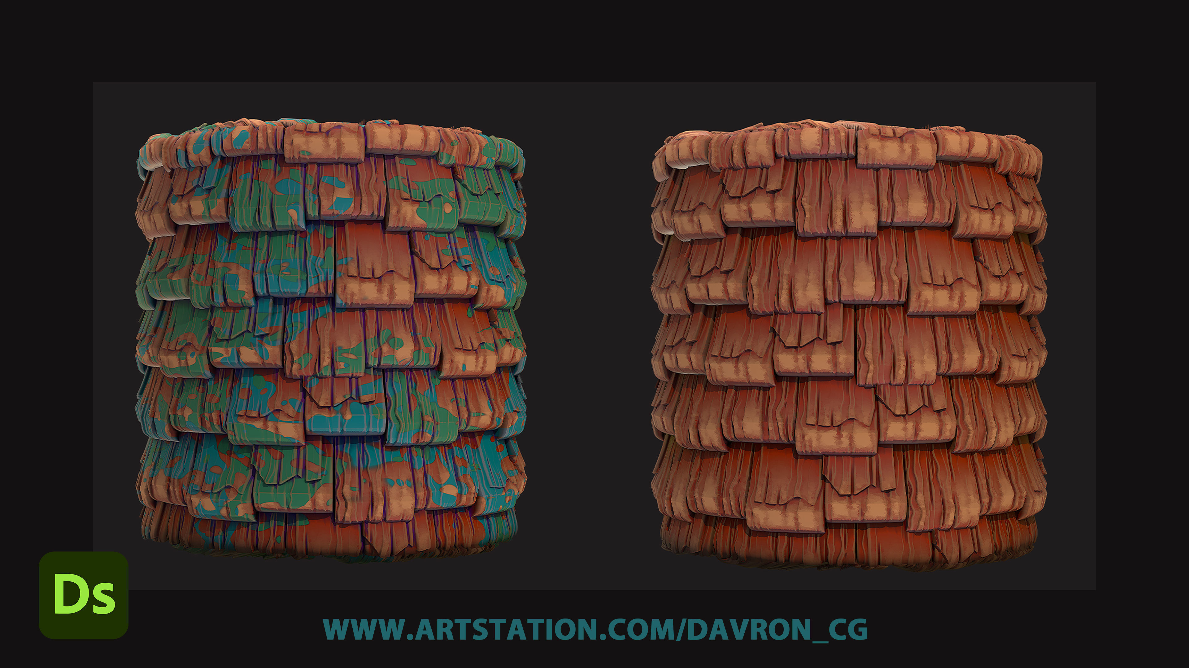 Stylized Painted Wood Texture_1