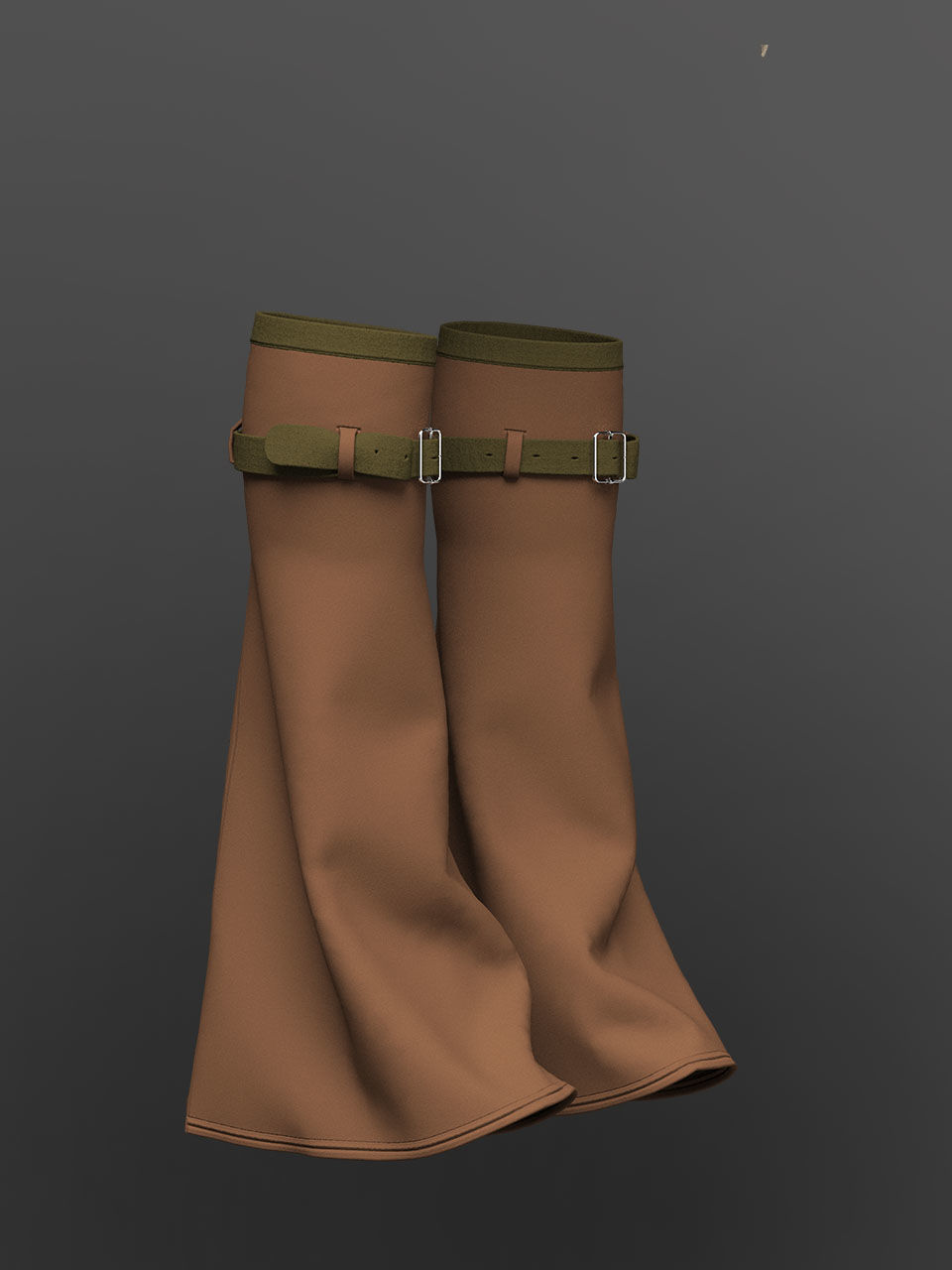 Female Outfit 3D model_4