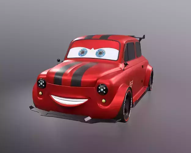 Zaporozhets 965  styled after the cartoon Cars