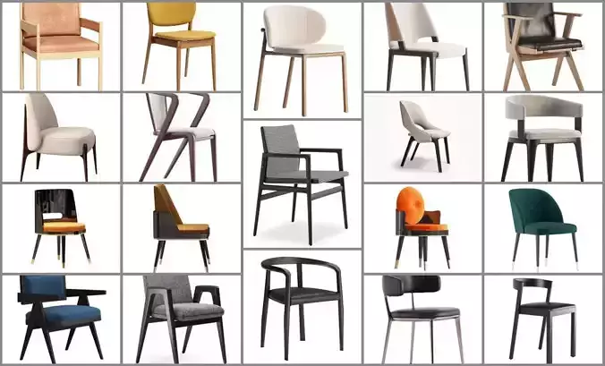 furniture dining chairs 75 models