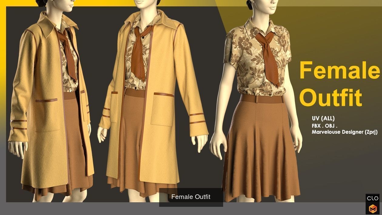 5 Female outfits collection _2