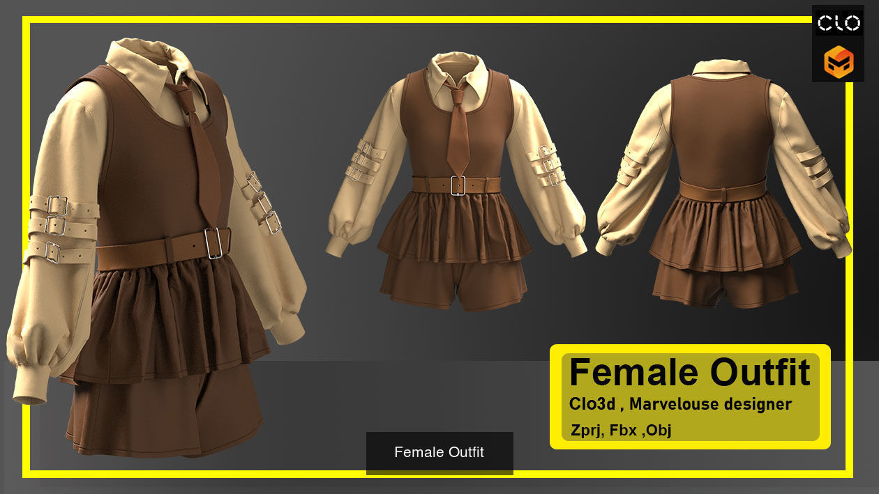 5 Female outfits collection _5