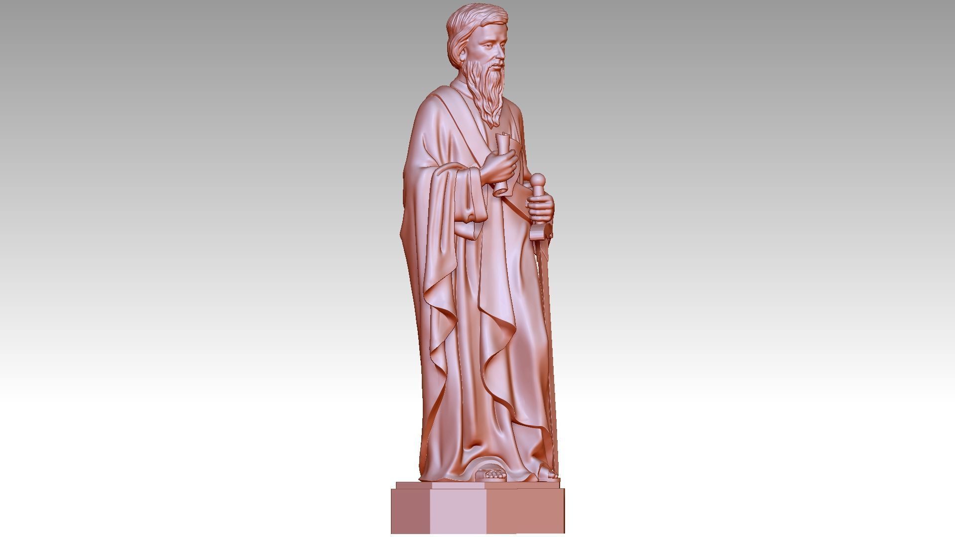 Saint Paul 3D print model_7