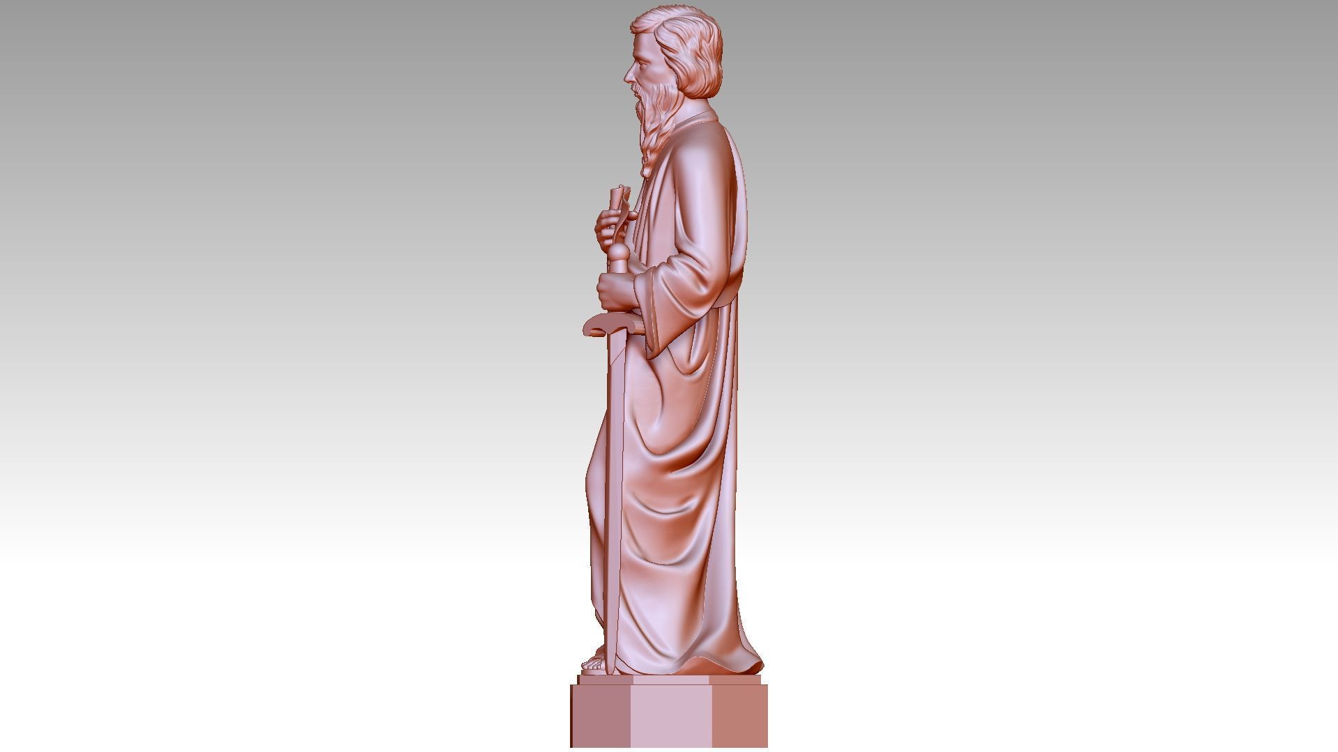 Saint Paul 3D print model_2