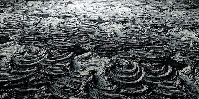 Wet cement 4K PBR Texture