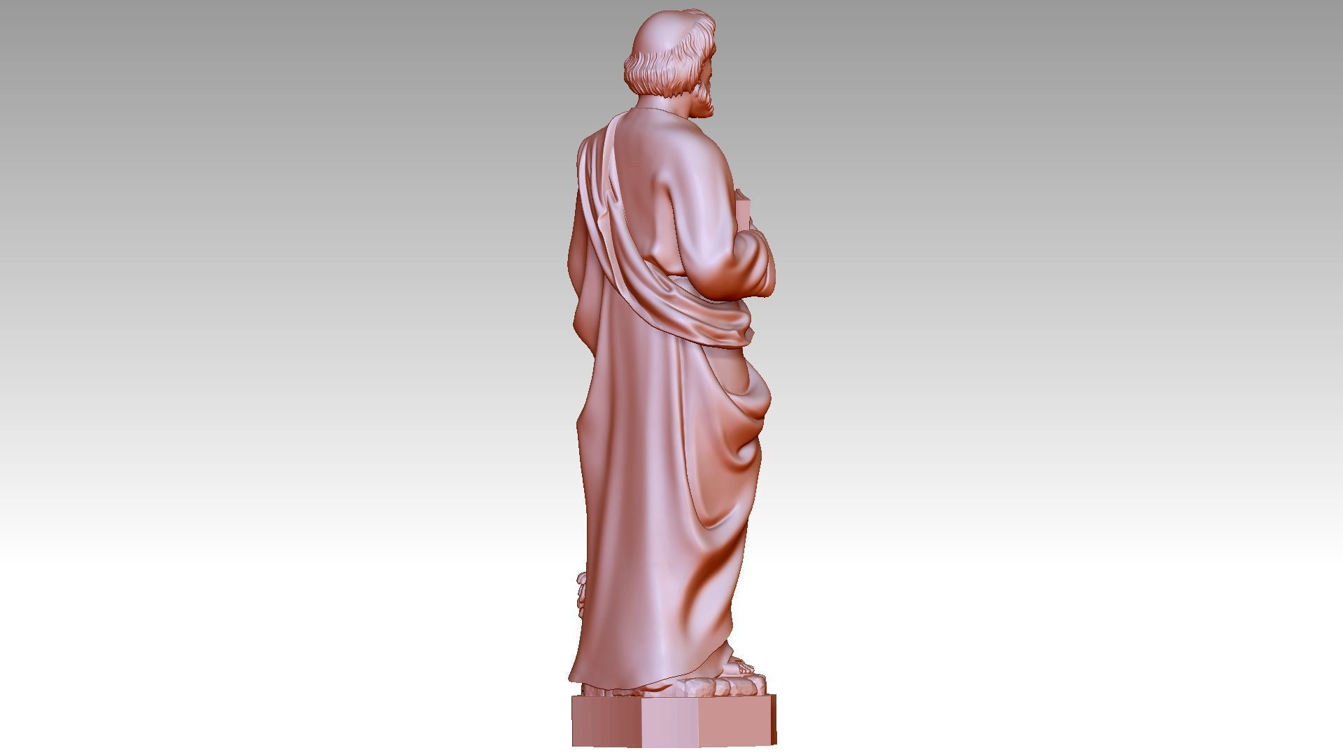 Saint Peter 3D print model_5