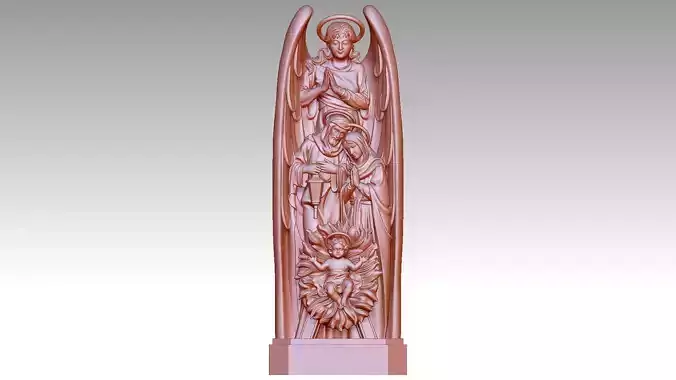 Noel - Christmas - Angel 3D print model