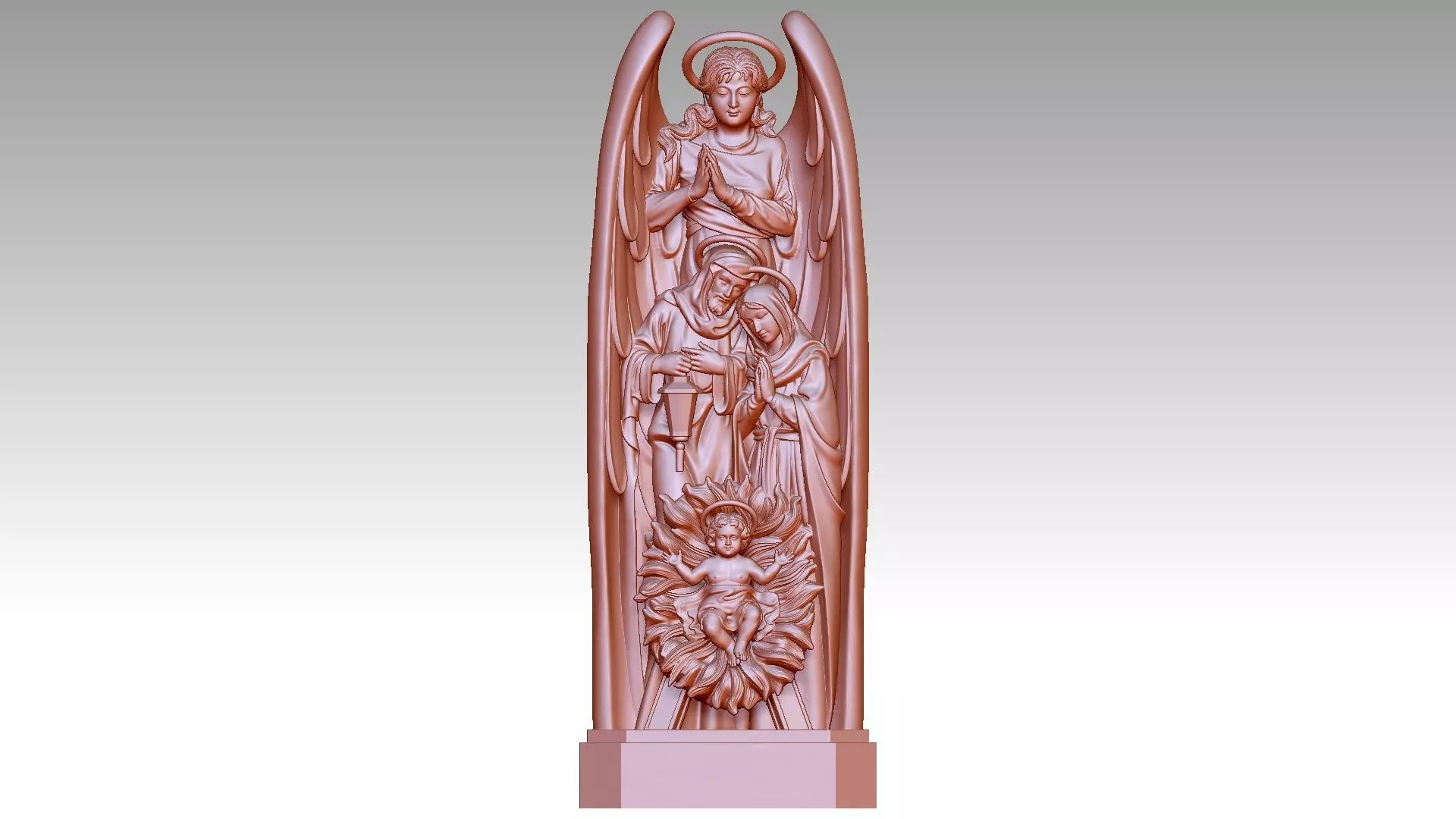 Noel - Christmas - Angel 3D print model_0