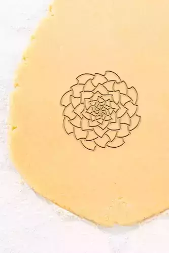 Rose Cookie Cutter - Biscuit Cutter