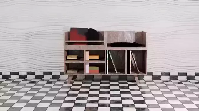 Record Player Vinyl Table - THE VINYL TABLE 